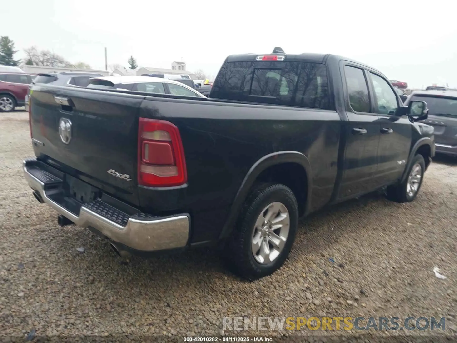 4 Фотография поврежденного автомобиля 1C6SRFDT7LN307346 RAM 1500 2020