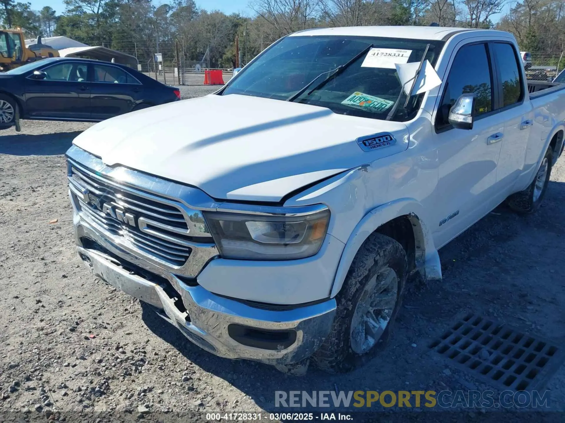 6 Photograph of a damaged car 1C6SRFDT8LN281291 RAM 1500 2020