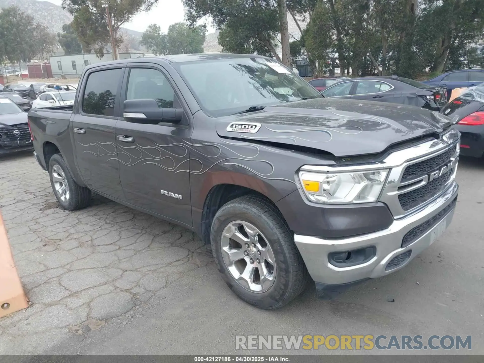 1 Фотография поврежденного автомобиля 1C6SRFFM0LN248291 RAM 1500 2020