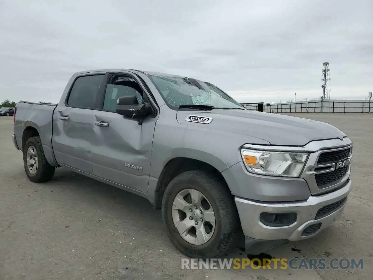 4 Фотография поврежденного автомобиля 1C6SRFFM1LN277198 RAM 1500 2020