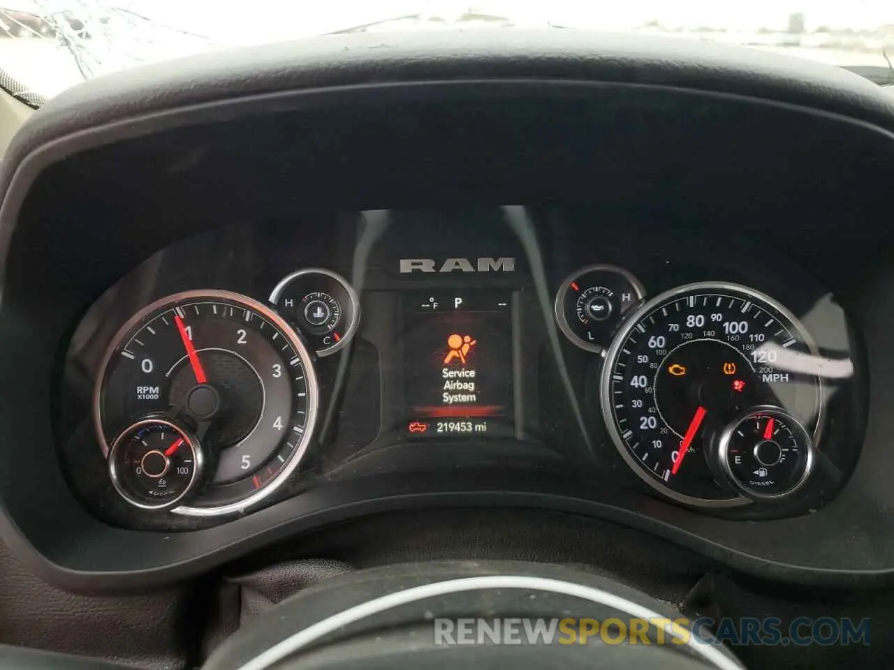 9 Фотография поврежденного автомобиля 1C6SRFFM1LN277198 RAM 1500 2020
