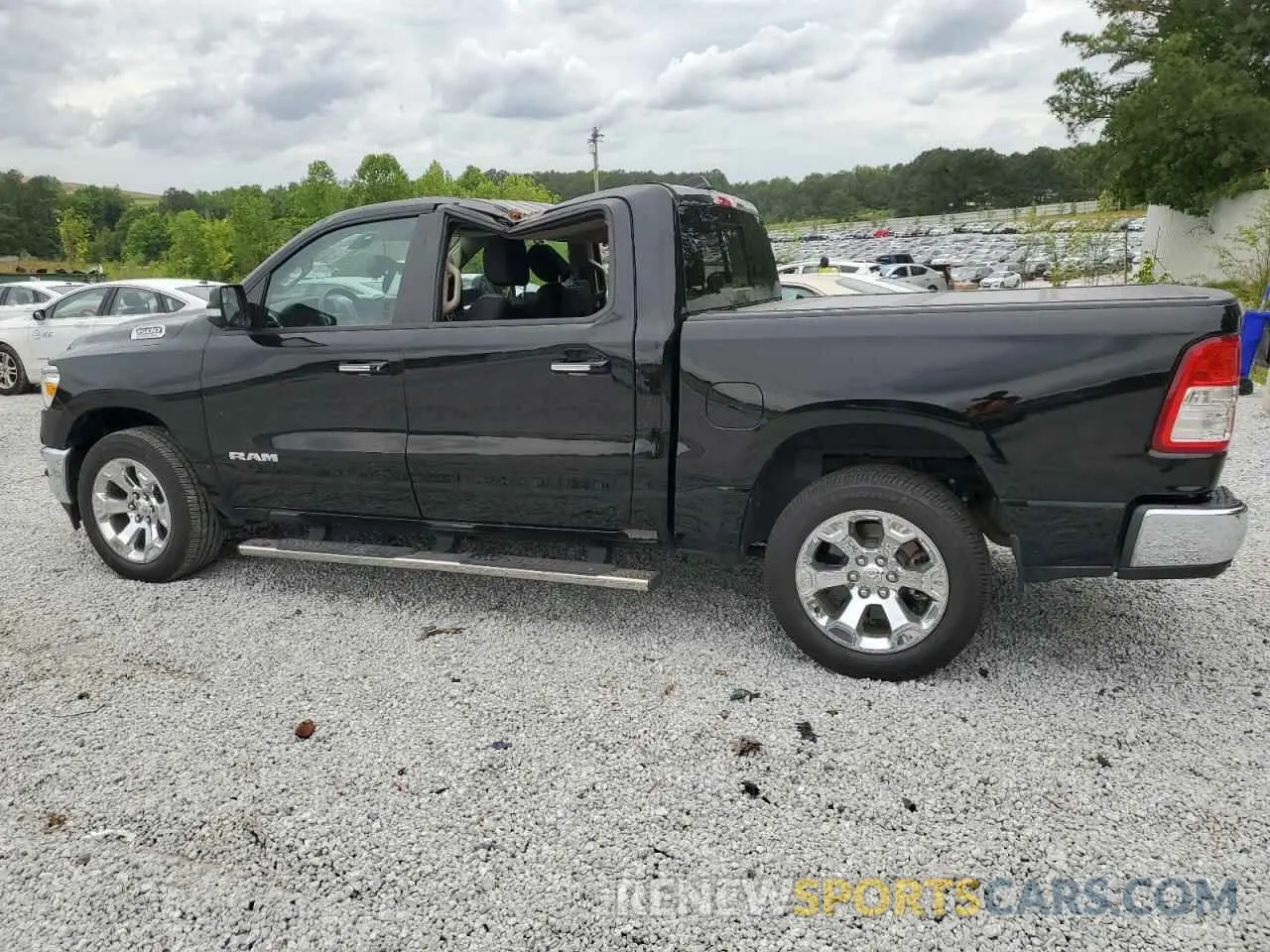 2 Photograph of a damaged car 1C6SRFFM7LN248711 RAM 1500 2020