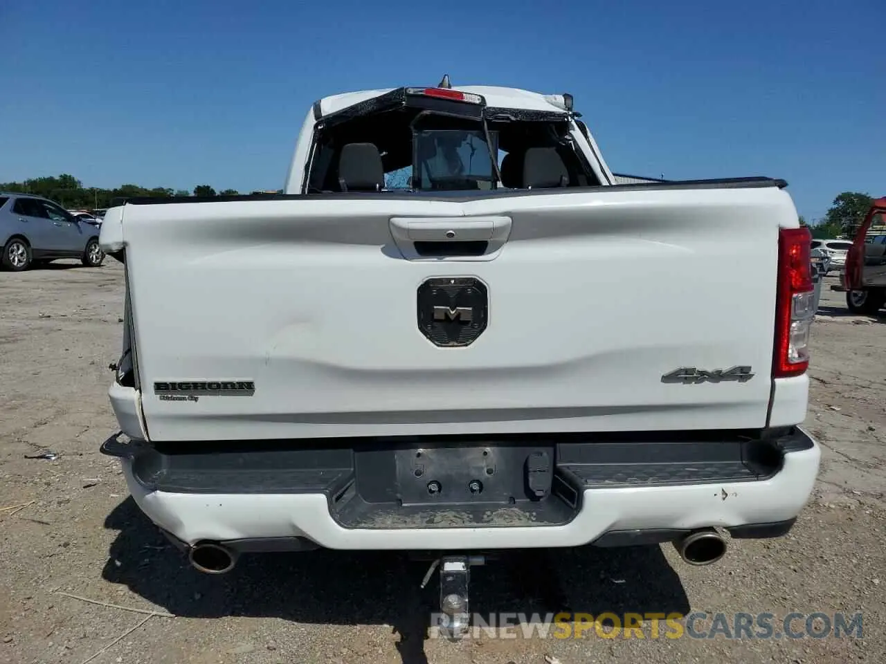 6 Photograph of a damaged car 1C6SRFFT0LN110077 RAM 1500 2020