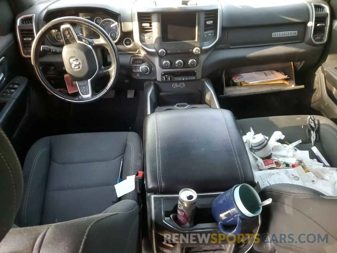 8 Фотография поврежденного автомобиля 1C6SRFFT0LN350519 RAM 1500 2020