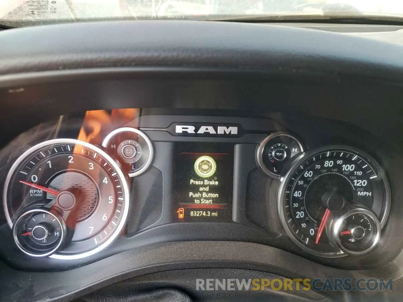 9 Фотография поврежденного автомобиля 1C6SRFFT0LN350519 RAM 1500 2020