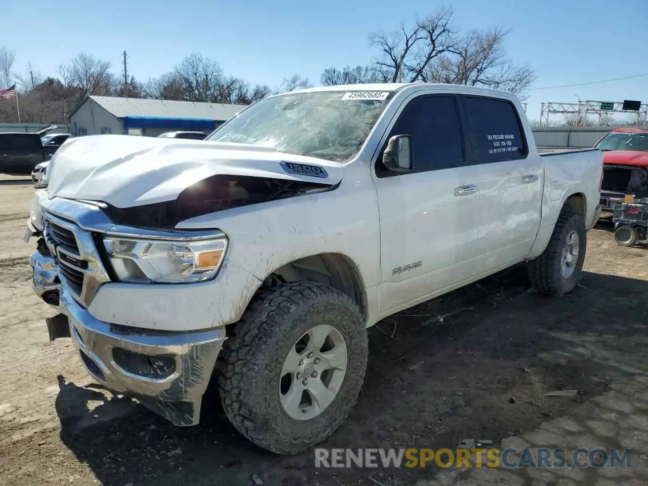 1 Фотография поврежденного автомобиля 1C6SRFFT1LN332286 RAM 1500 2020
