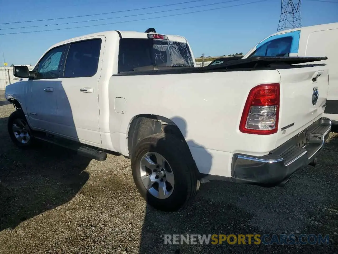 2 Photograph of a damaged car 1C6SRFFT1LN403678 RAM 1500 2020