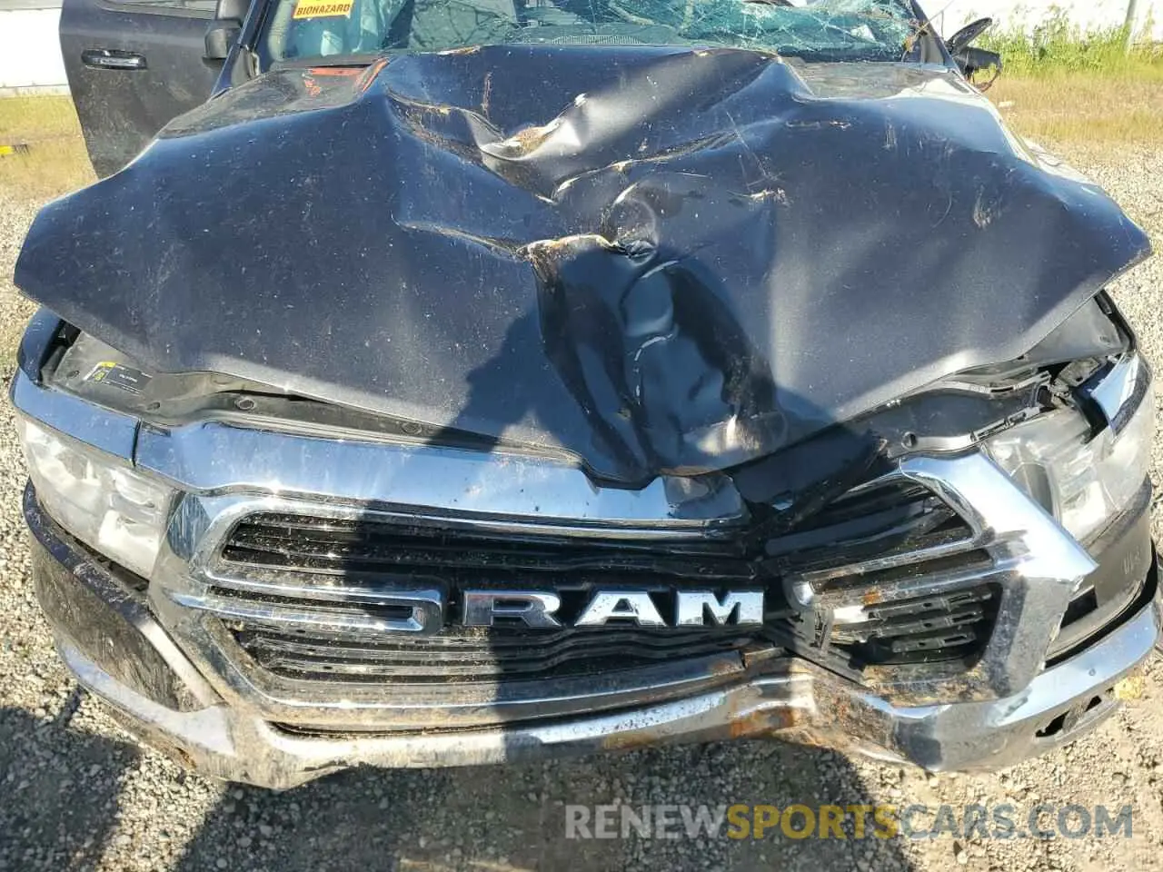 11 Photograph of a damaged car 1C6SRFFT1LN409089 RAM 1500 2020