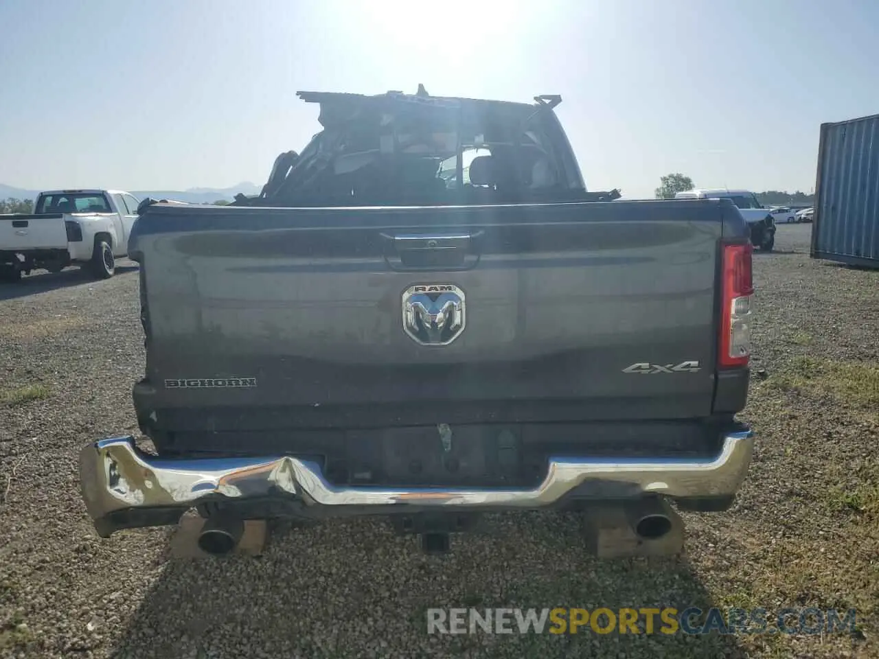 6 Photograph of a damaged car 1C6SRFFT1LN409089 RAM 1500 2020