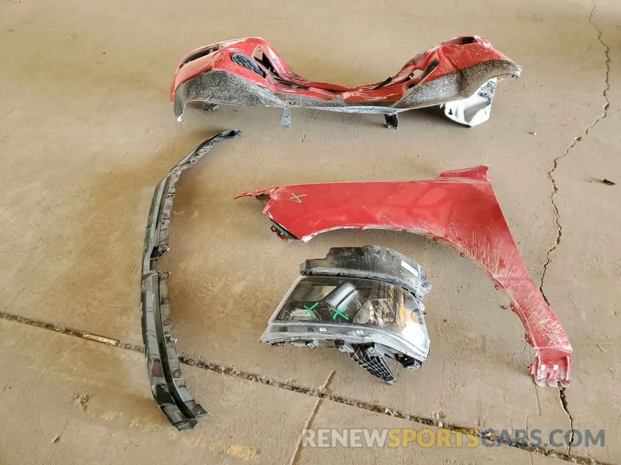 12 Photograph of a damaged car 1C6SRFFT1LN409819 RAM 1500 2020