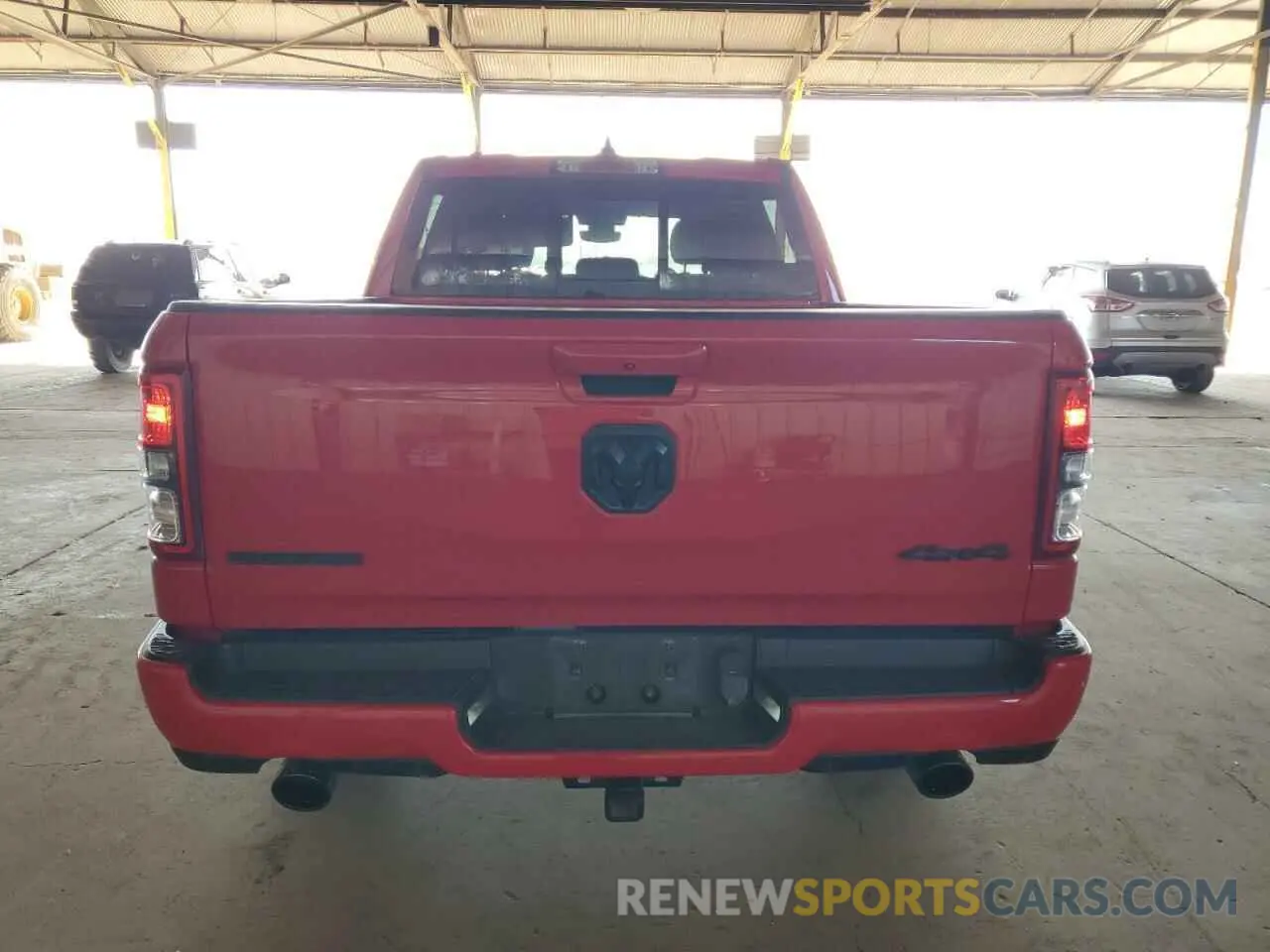 6 Photograph of a damaged car 1C6SRFFT1LN409819 RAM 1500 2020