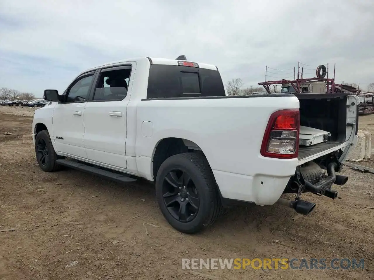 2 Photograph of a damaged car 1C6SRFFT2LN159491 RAM 1500 2020