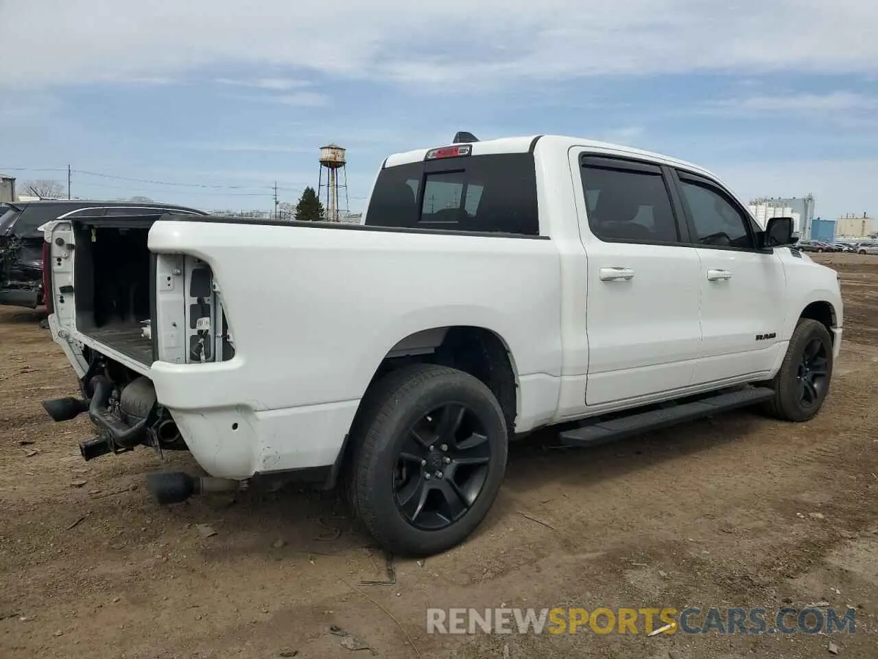 3 Photograph of a damaged car 1C6SRFFT2LN159491 RAM 1500 2020