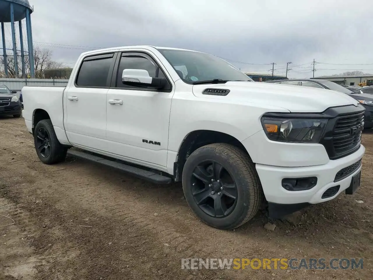 4 Photograph of a damaged car 1C6SRFFT2LN159491 RAM 1500 2020
