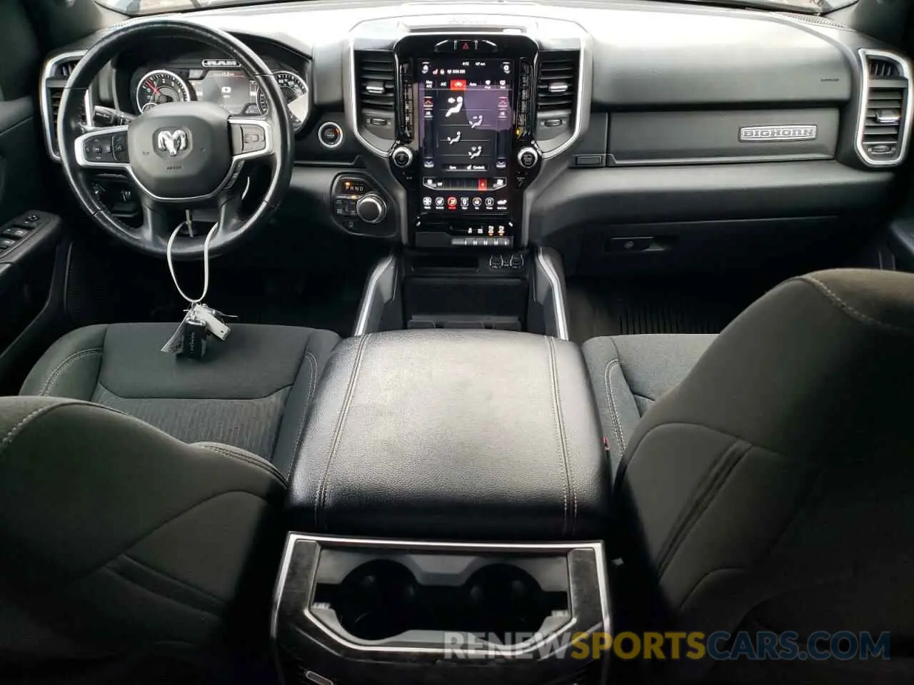 8 Фотография поврежденного автомобиля 1C6SRFFT2LN325654 RAM 1500 2020