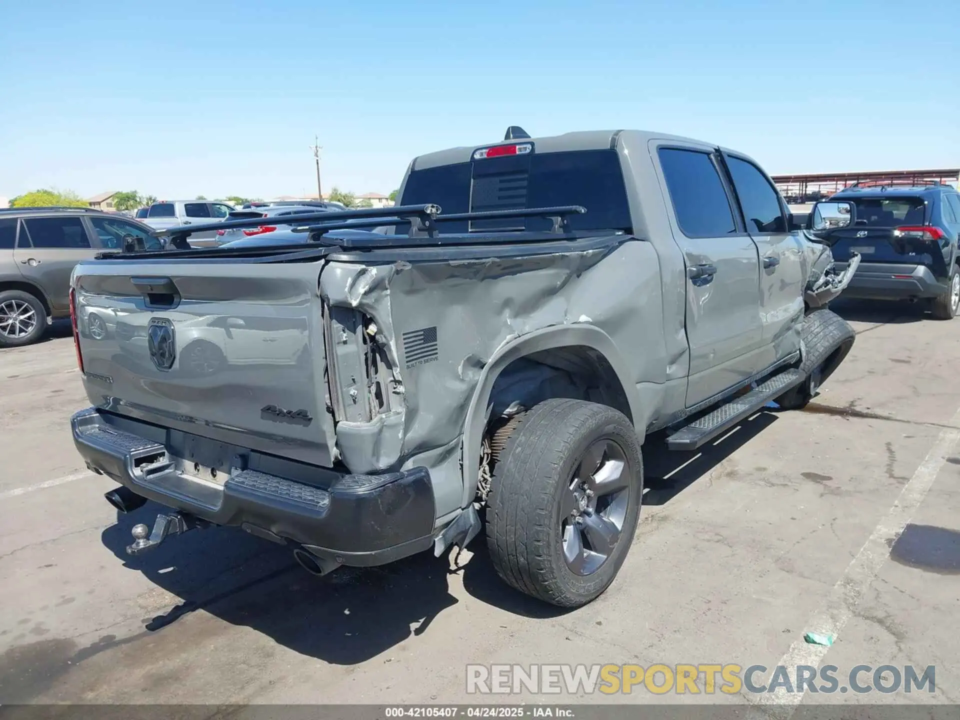 17 Photograph of a damaged car 1C6SRFFT2LN382730 RAM 1500 2020