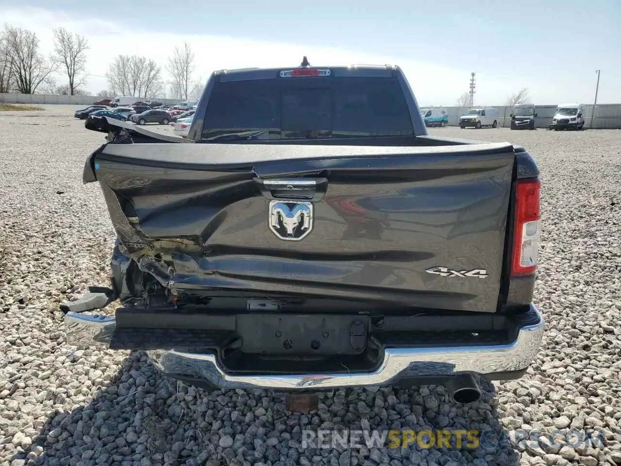 6 Photograph of a damaged car 1C6SRFFT2LN392027 RAM 1500 2020