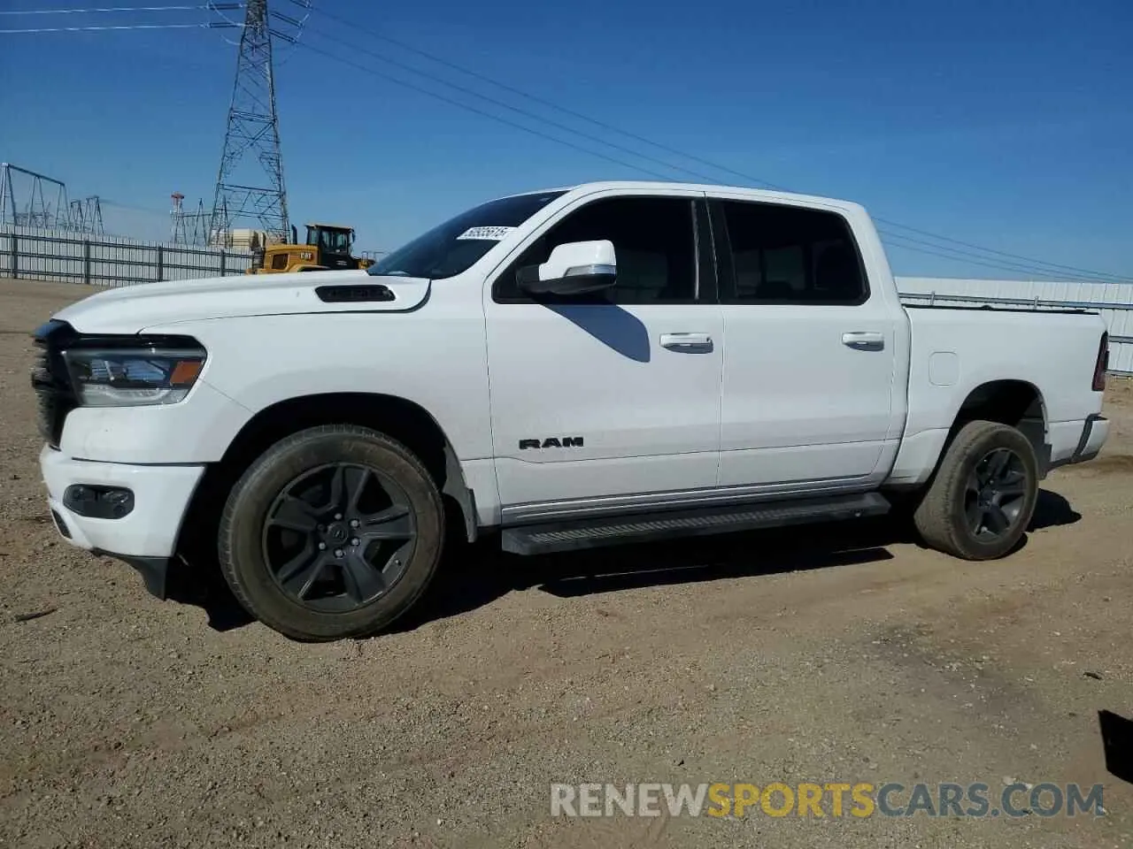 1 Photograph of a damaged car 1C6SRFFT2LN394506 RAM 1500 2020