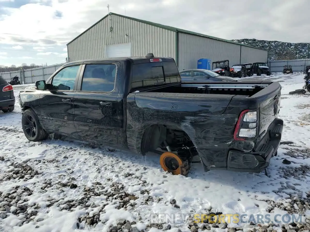 2 Фотография поврежденного автомобиля 1C6SRFFT2LN395428 RAM 1500 2020