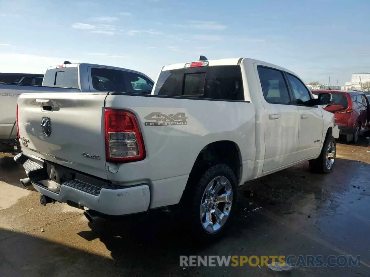 3 Фотография поврежденного автомобиля 1C6SRFFT3LN151643 RAM 1500 2020
