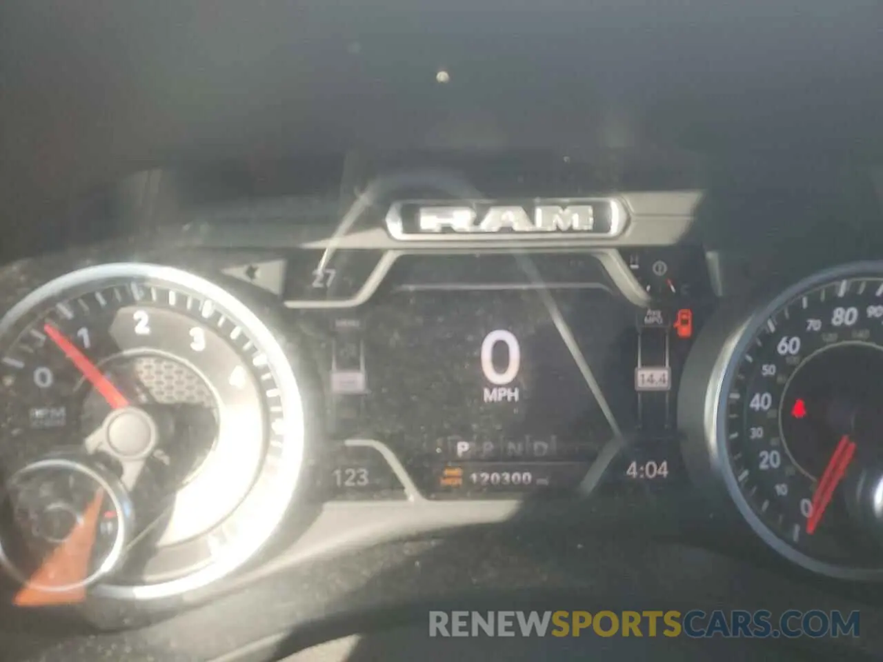 9 Фотография поврежденного автомобиля 1C6SRFFT3LN247126 RAM 1500 2020