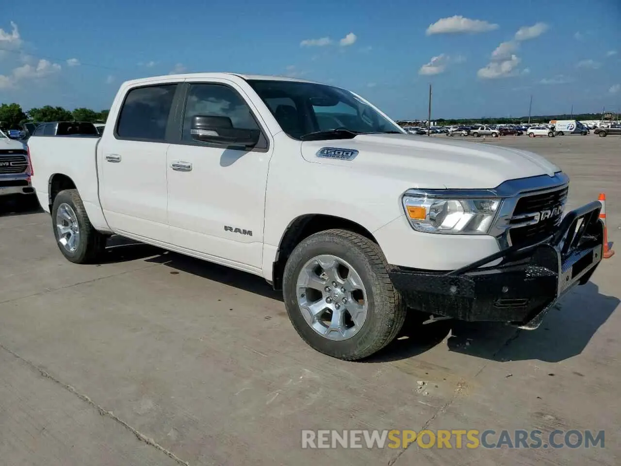 4 Photograph of a damaged car 1C6SRFFT3LN252018 RAM 1500 2020