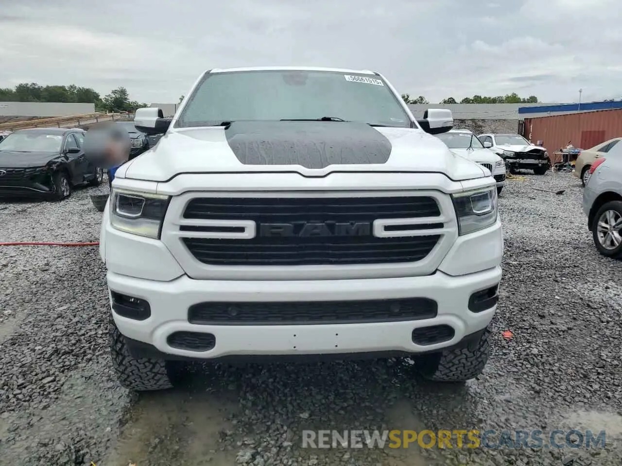 5 Photograph of a damaged car 1C6SRFFT3LN389461 RAM 1500 2020