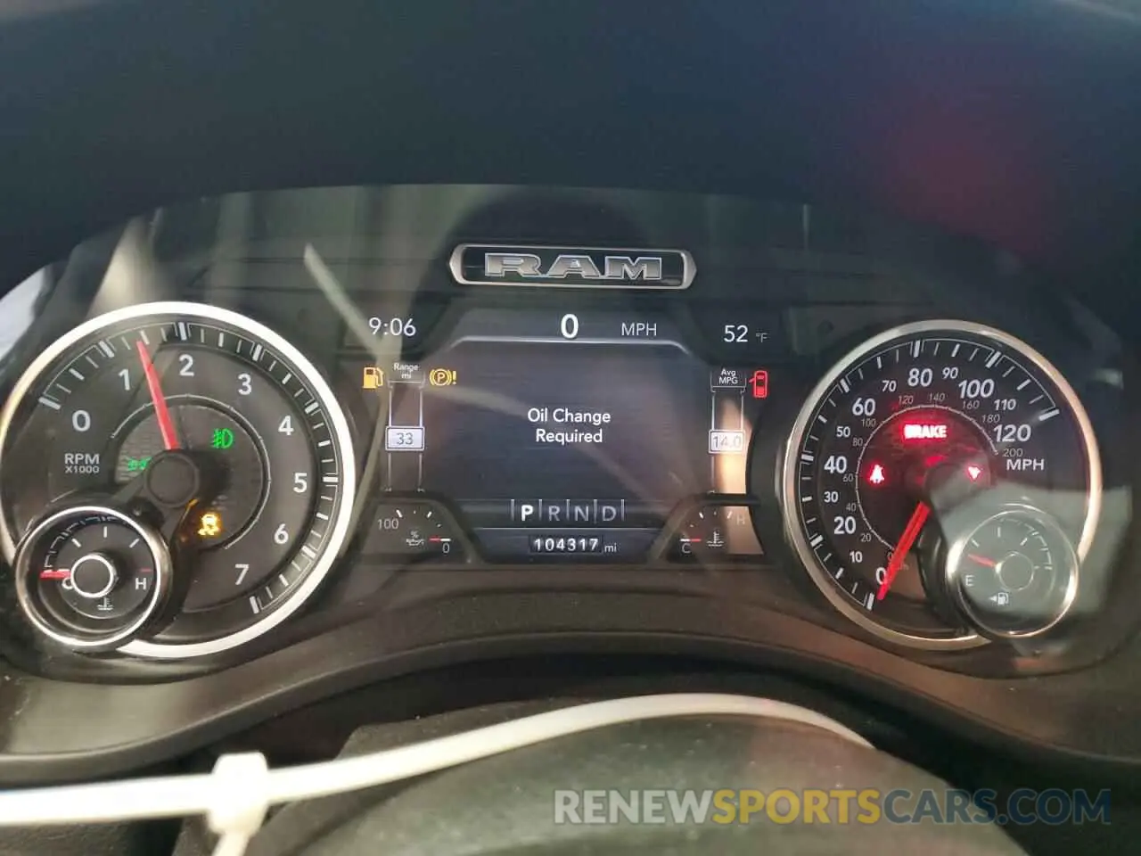 9 Фотография поврежденного автомобиля 1C6SRFFT4LN140098 RAM 1500 2020