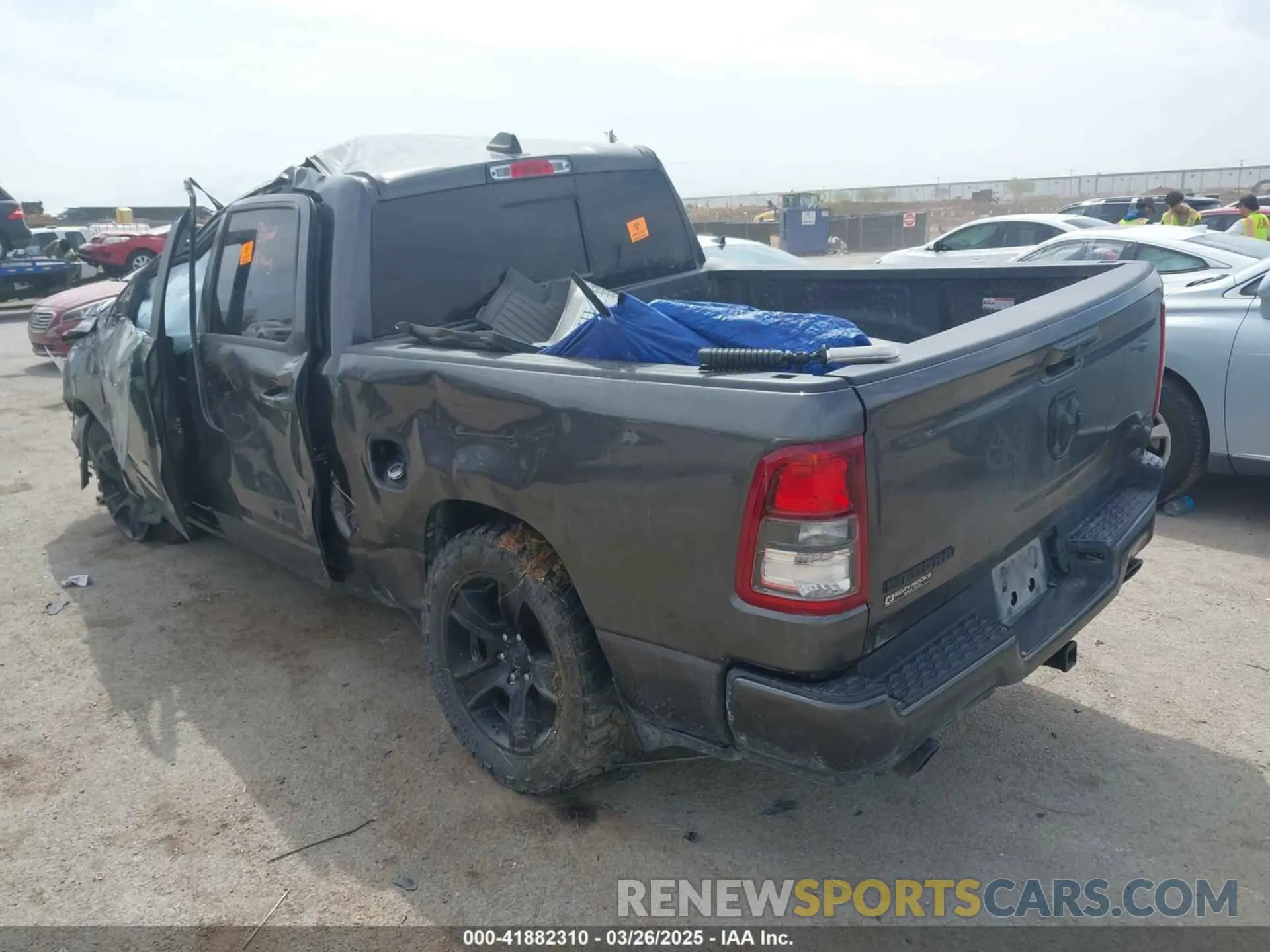3 Photograph of a damaged car 1C6SRFFT4LN184246 RAM 1500 2020