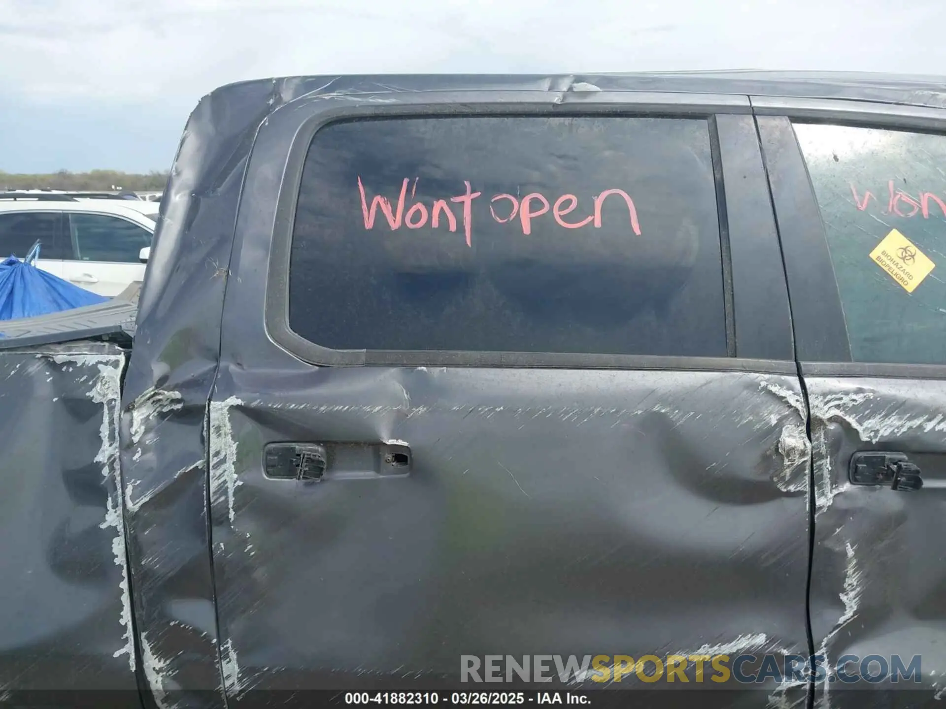 8 Photograph of a damaged car 1C6SRFFT4LN184246 RAM 1500 2020