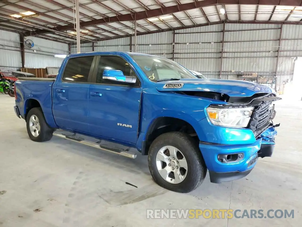 4 Photograph of a damaged car 1C6SRFFT4LN345243 RAM 1500 2020