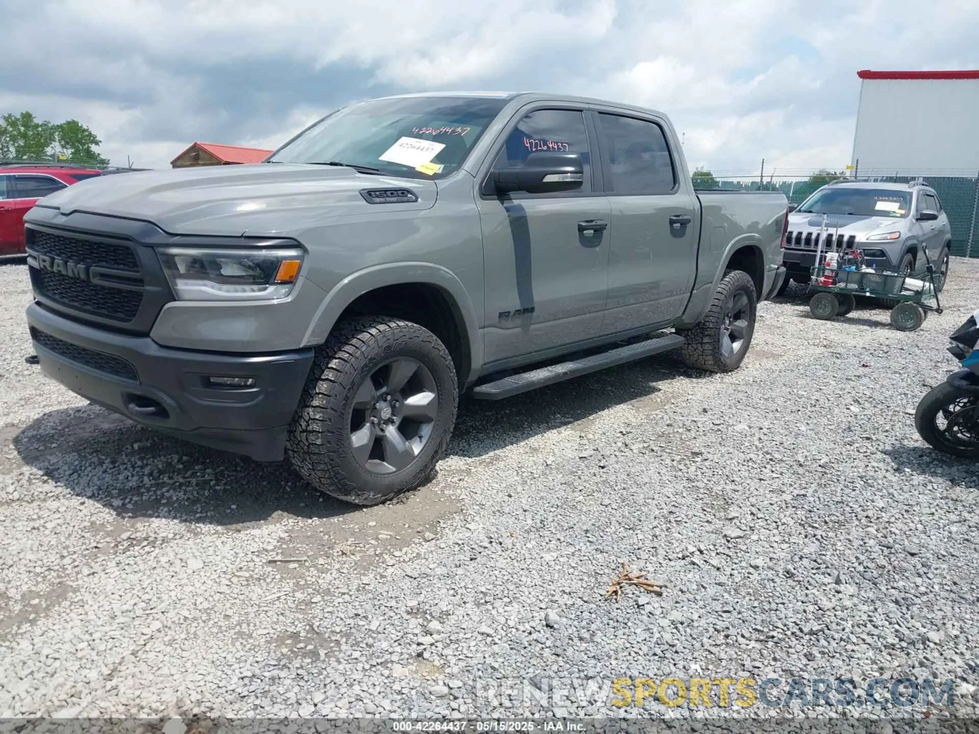 2 Photograph of a damaged car 1C6SRFFT4LN381627 RAM 1500 2020