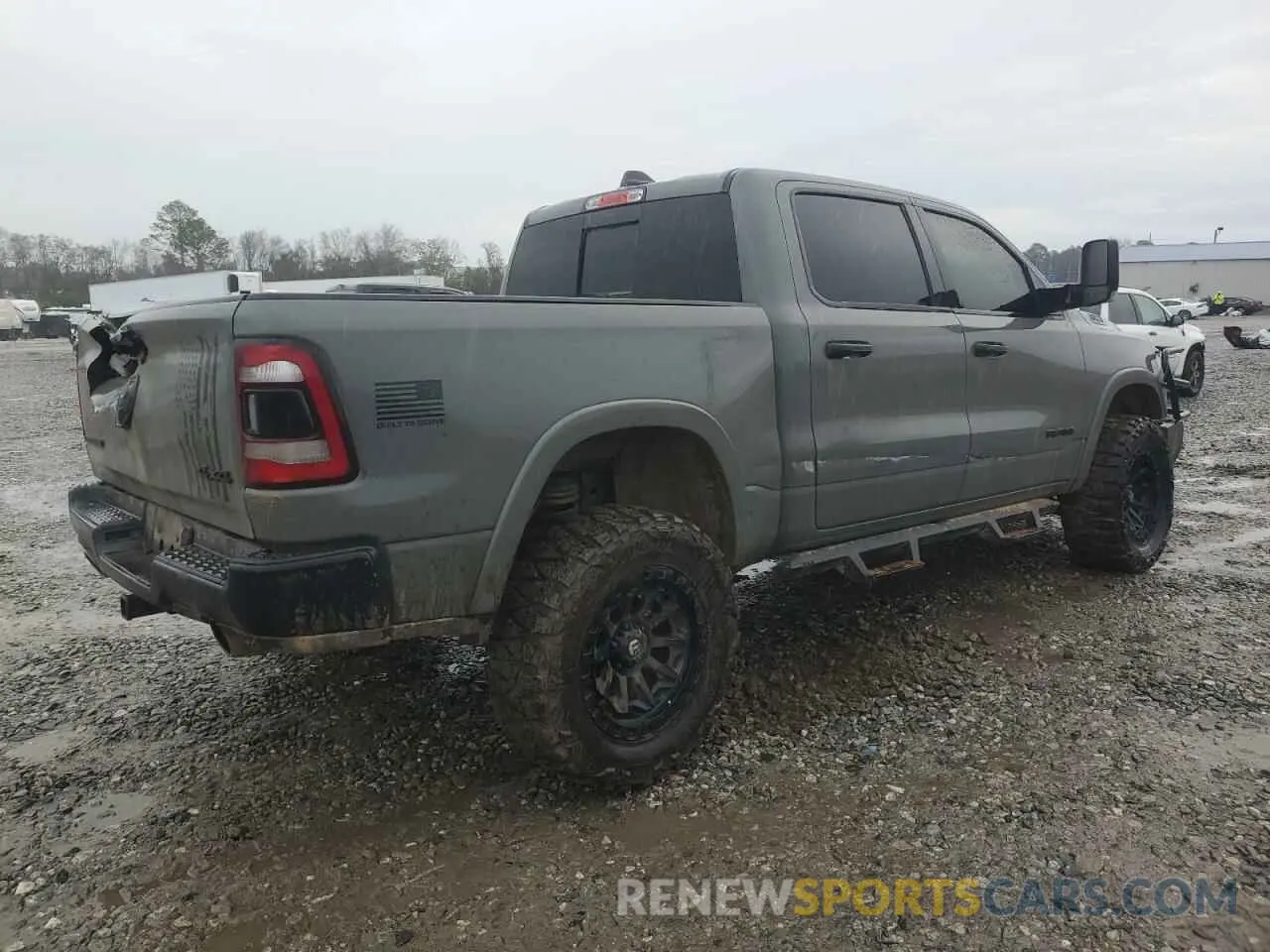 3 Фотография поврежденного автомобиля 1C6SRFFT4LN409832 RAM 1500 2020