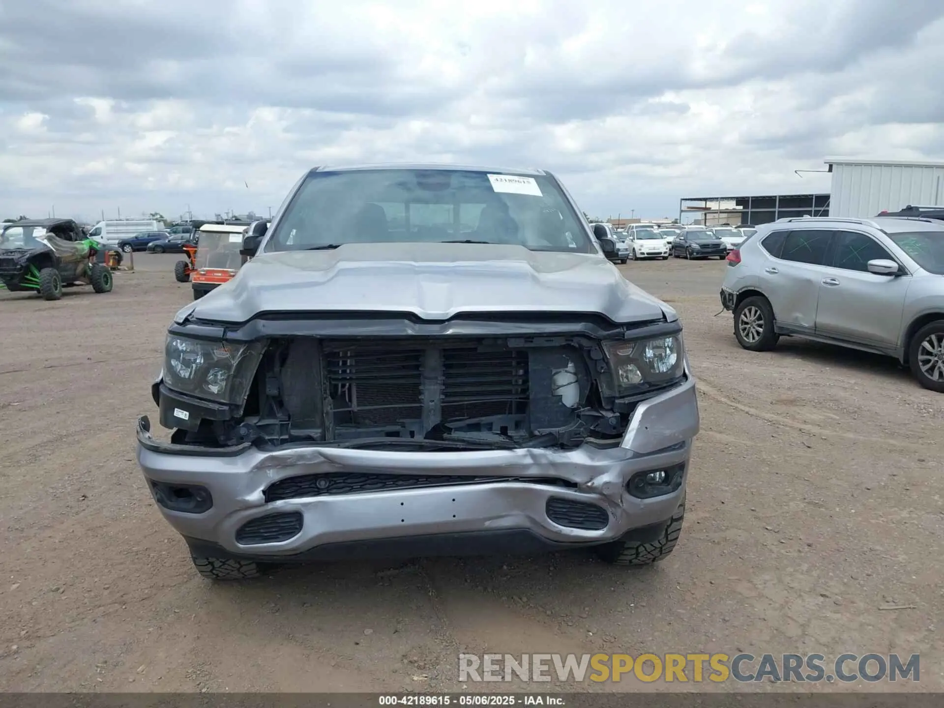 12 Photograph of a damaged car 1C6SRFFT5LN162191 RAM 1500 2020