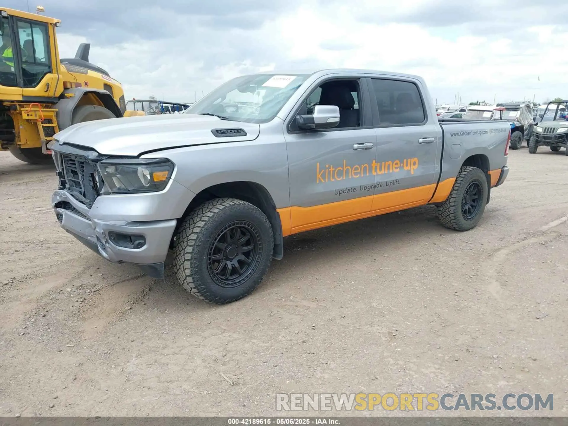 2 Photograph of a damaged car 1C6SRFFT5LN162191 RAM 1500 2020