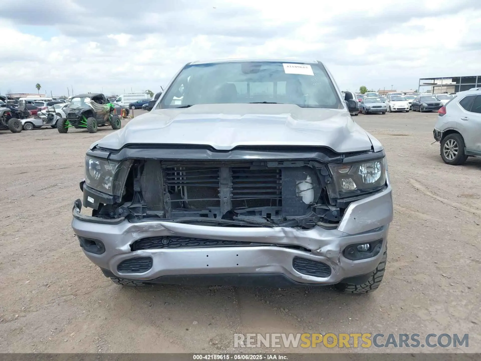 6 Photograph of a damaged car 1C6SRFFT5LN162191 RAM 1500 2020