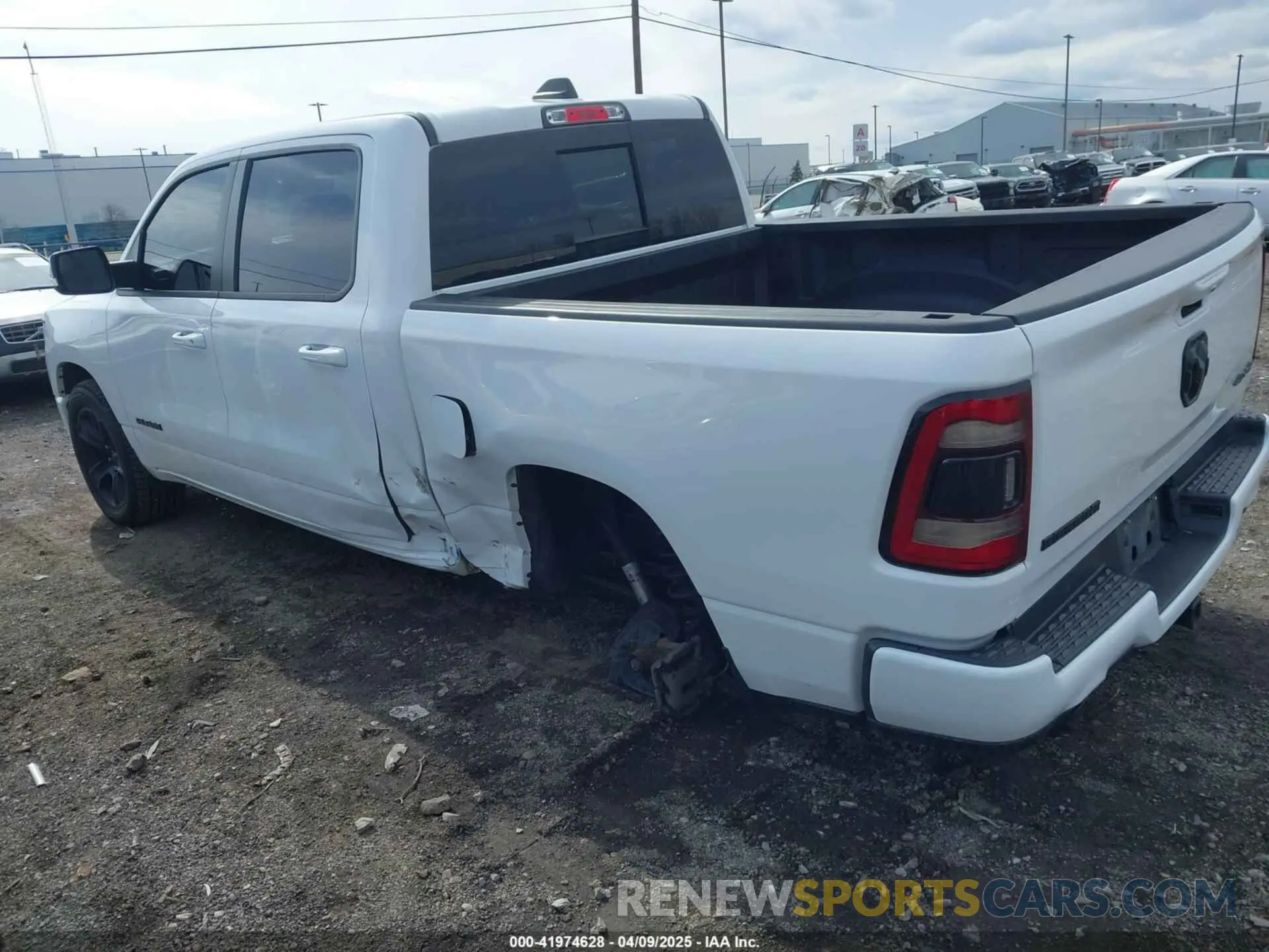 3 Photograph of a damaged car 1C6SRFFT5LN212426 RAM 1500 2020