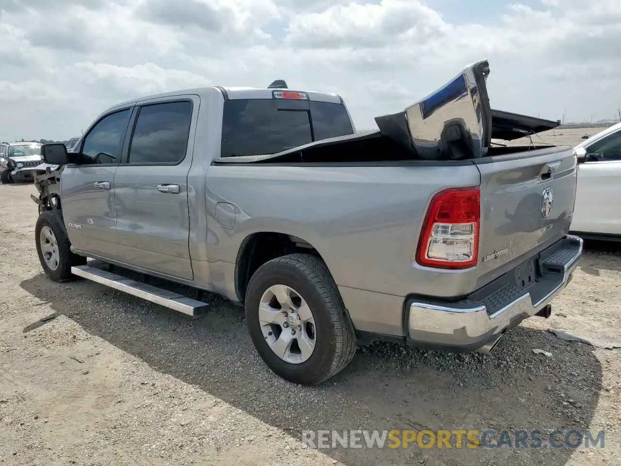 2 Photograph of a damaged car 1C6SRFFT6LN116210 RAM 1500 2020