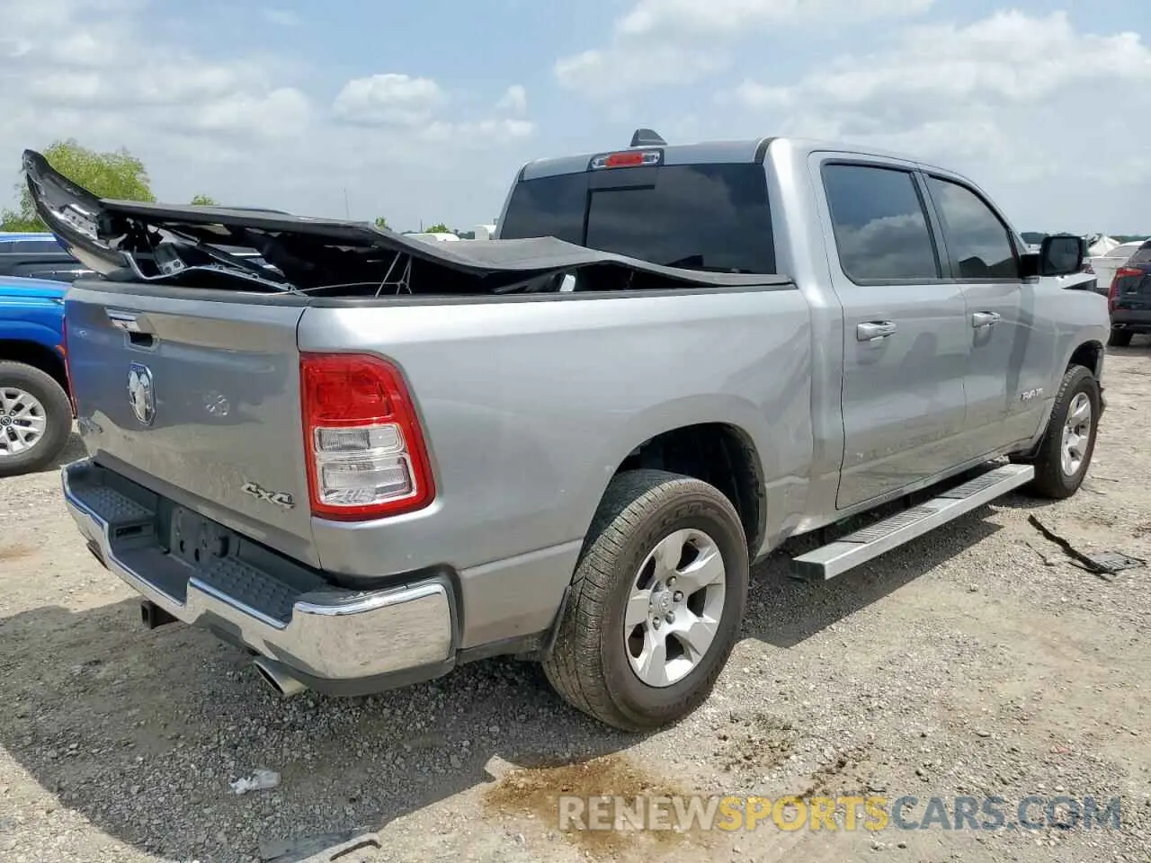 3 Photograph of a damaged car 1C6SRFFT6LN116210 RAM 1500 2020
