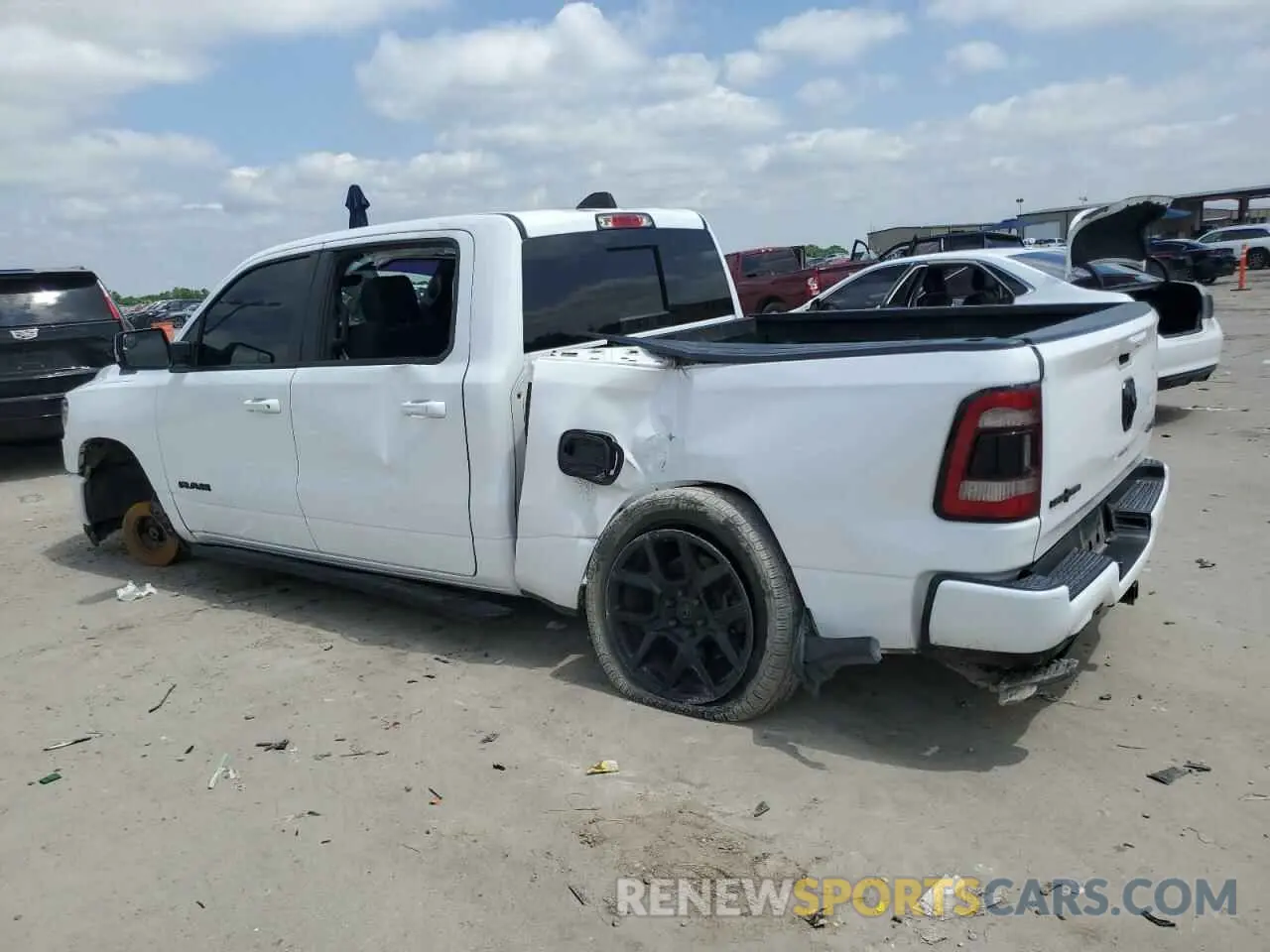 2 Фотография поврежденного автомобиля 1C6SRFFT6LN263806 RAM 1500 2020