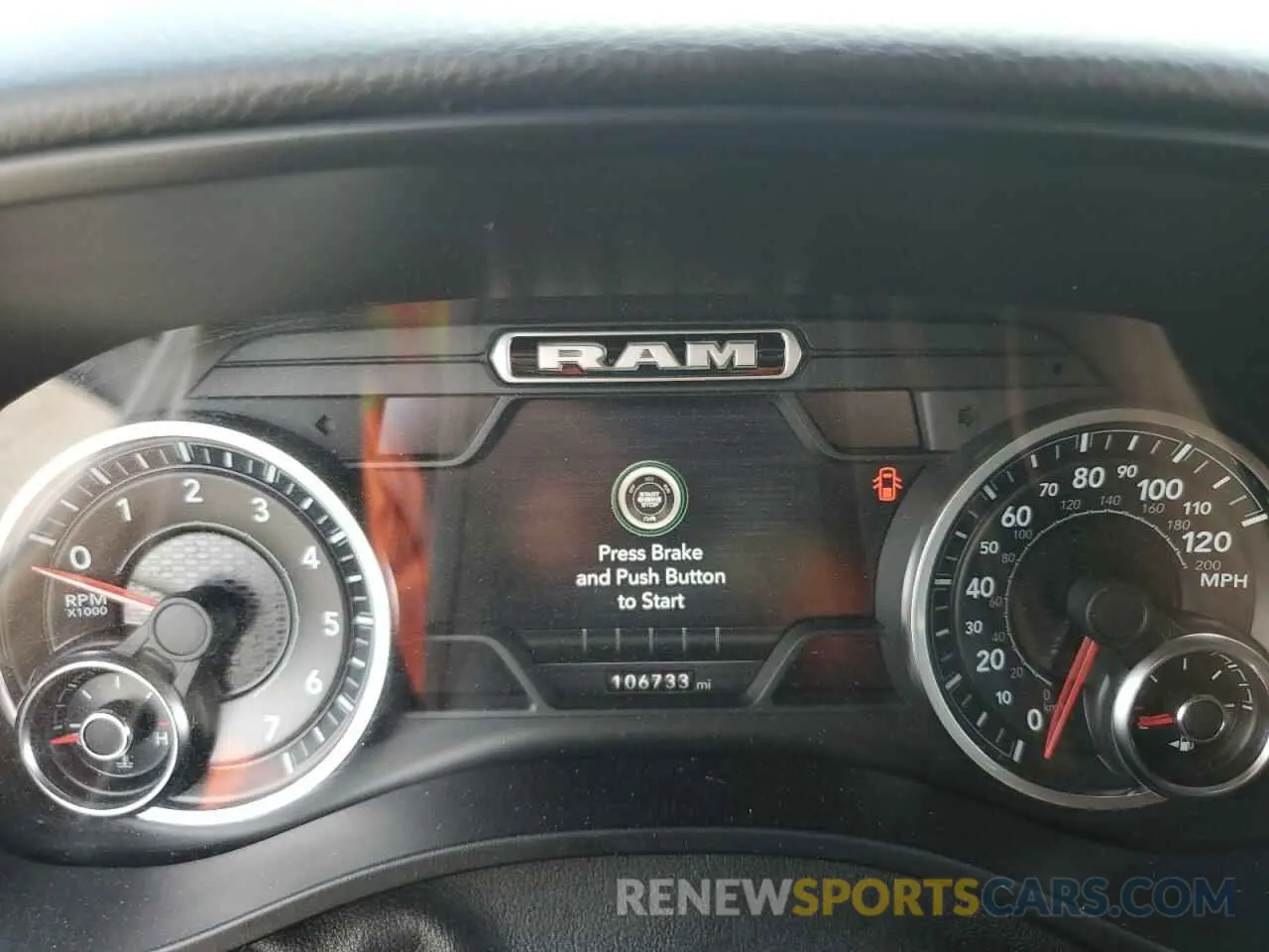 9 Фотография поврежденного автомобиля 1C6SRFFT6LN263806 RAM 1500 2020