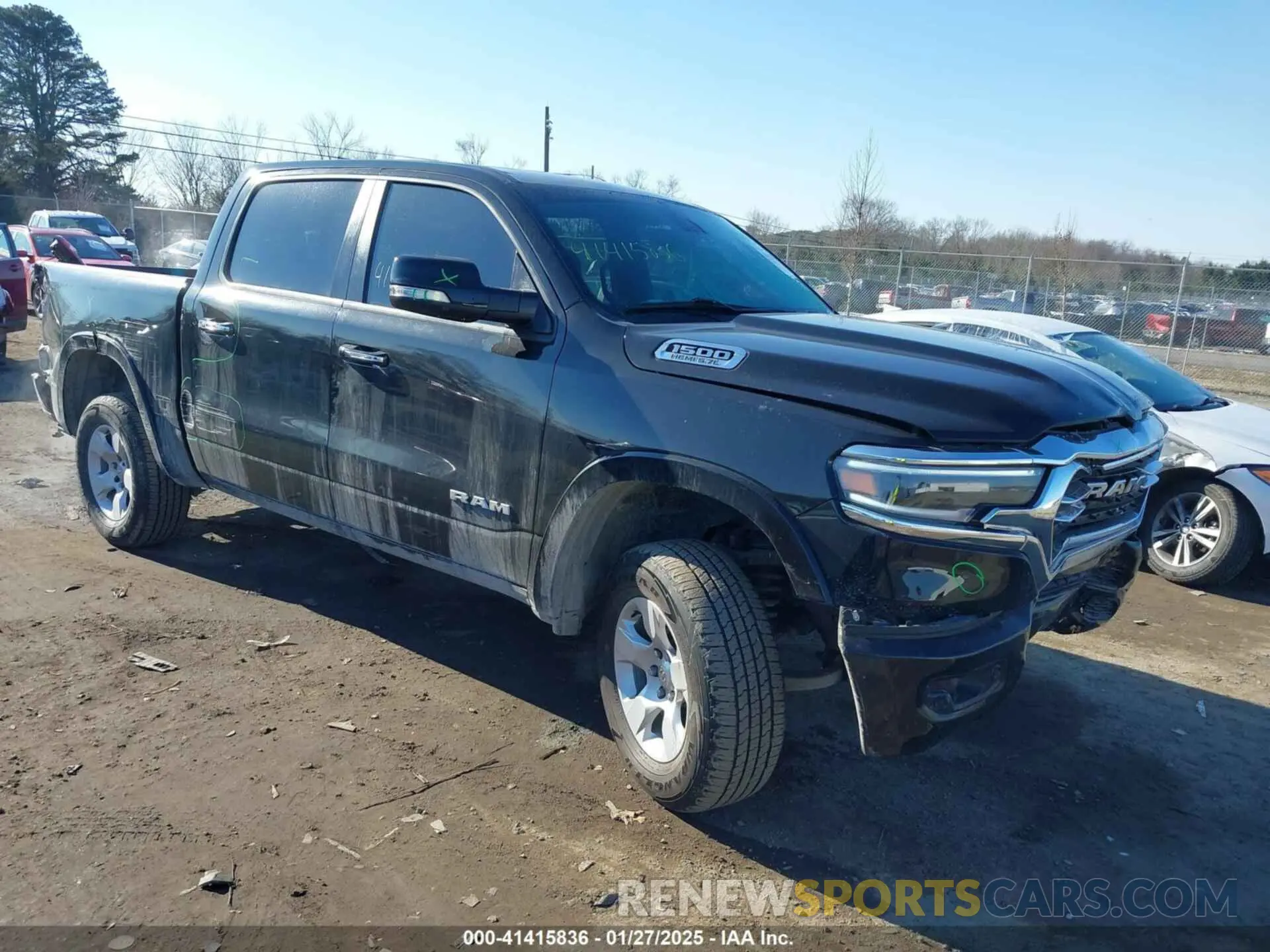1 Фотография поврежденного автомобиля 1C6SRFFT6LN286339 RAM 1500 2020