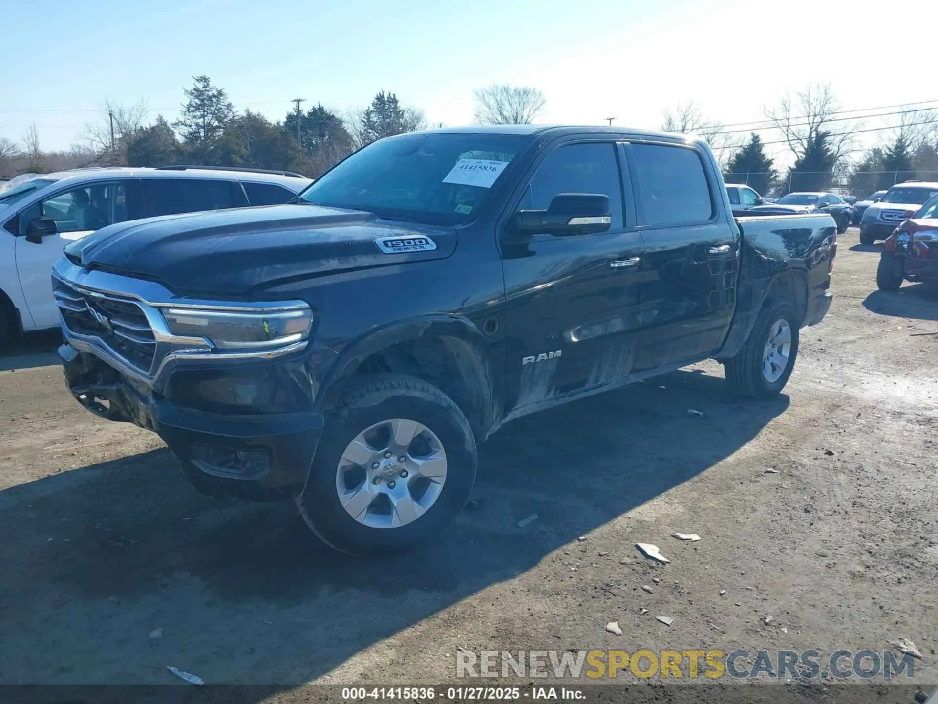 2 Фотография поврежденного автомобиля 1C6SRFFT6LN286339 RAM 1500 2020