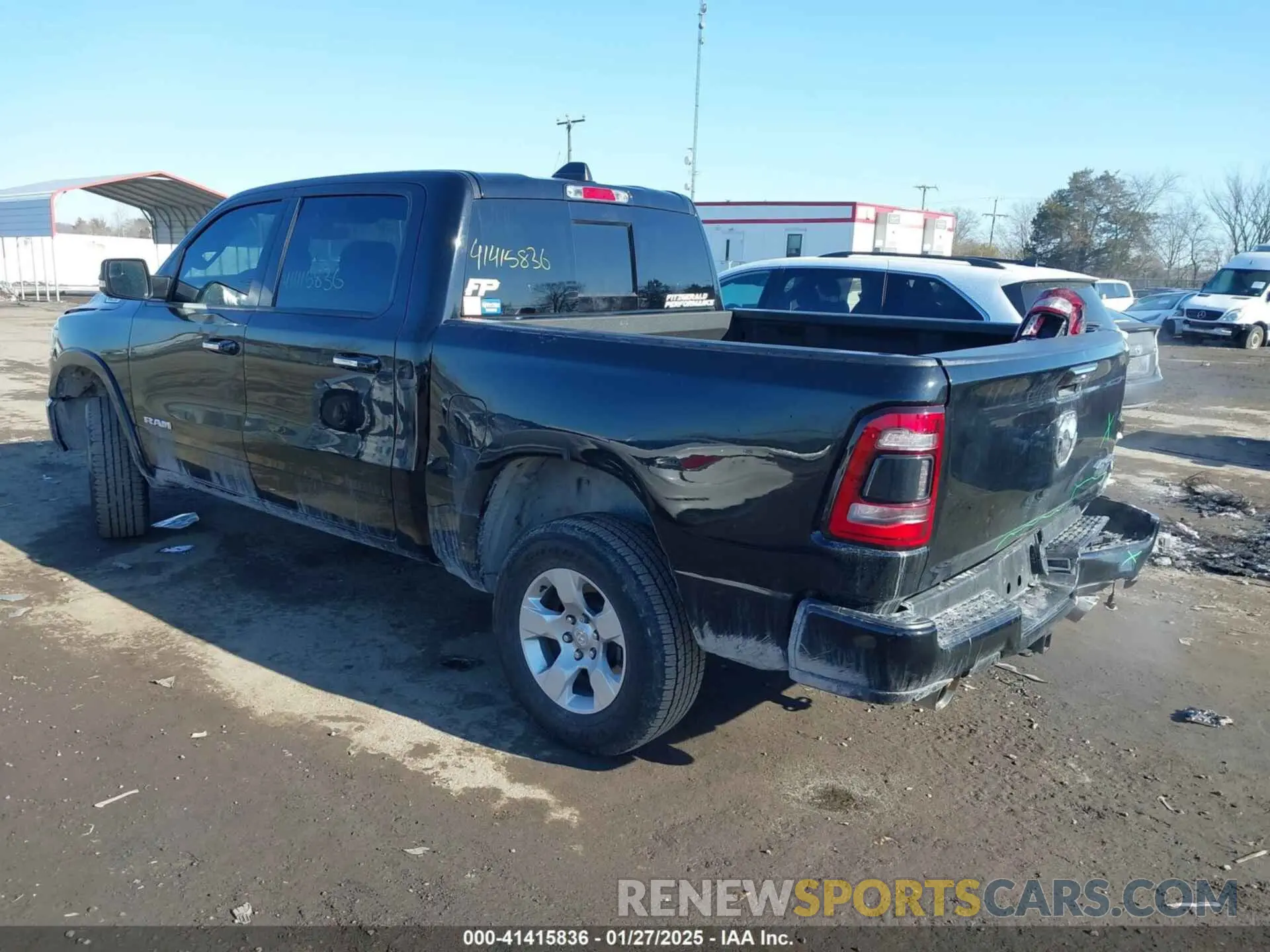 3 Фотография поврежденного автомобиля 1C6SRFFT6LN286339 RAM 1500 2020