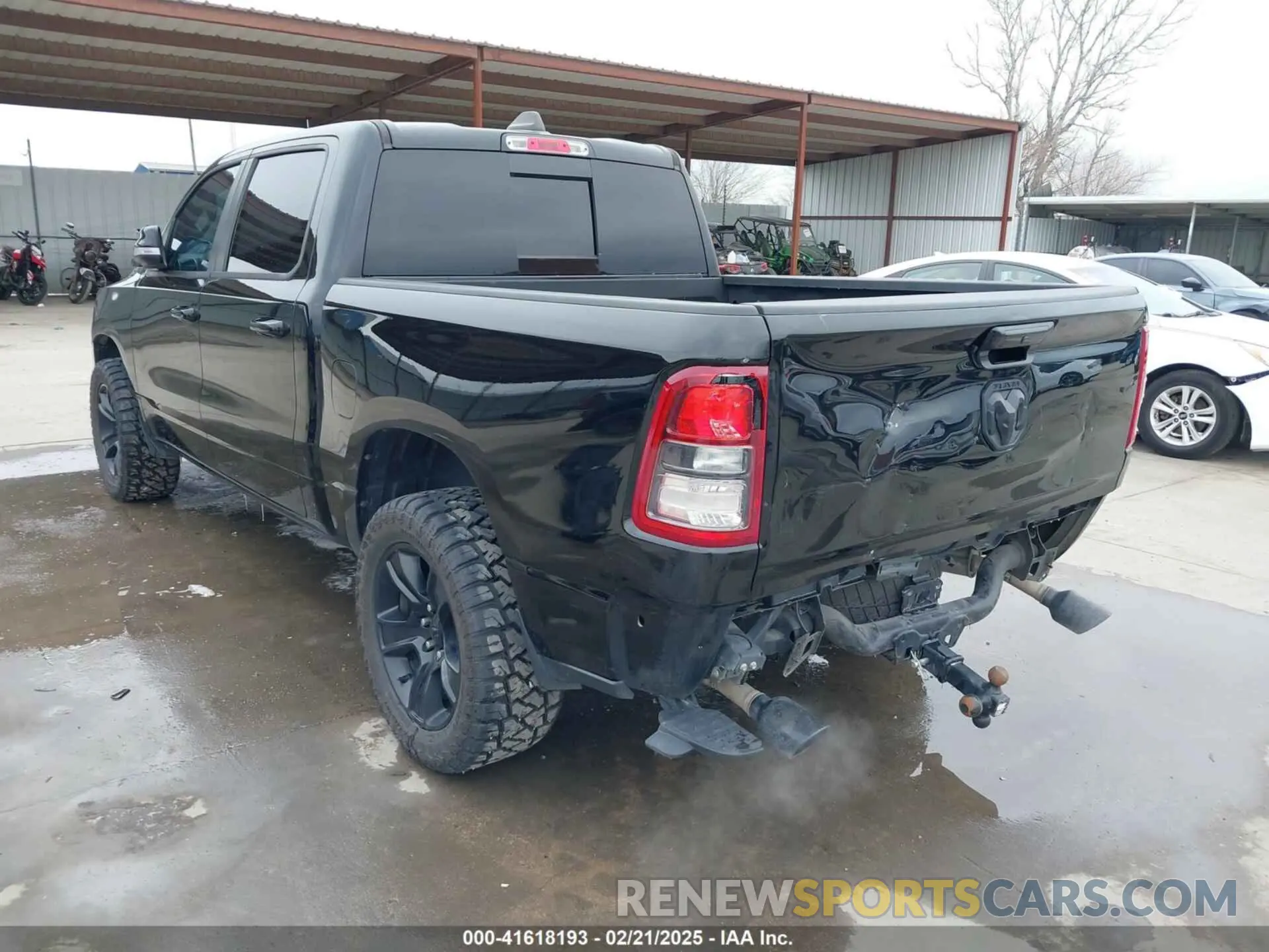 3 Фотография поврежденного автомобиля 1C6SRFFT6LN323129 RAM 1500 2020