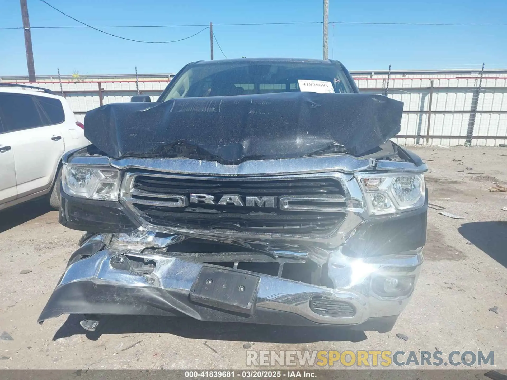 12 Photograph of a damaged car 1C6SRFFT7LN137051 RAM 1500 2020