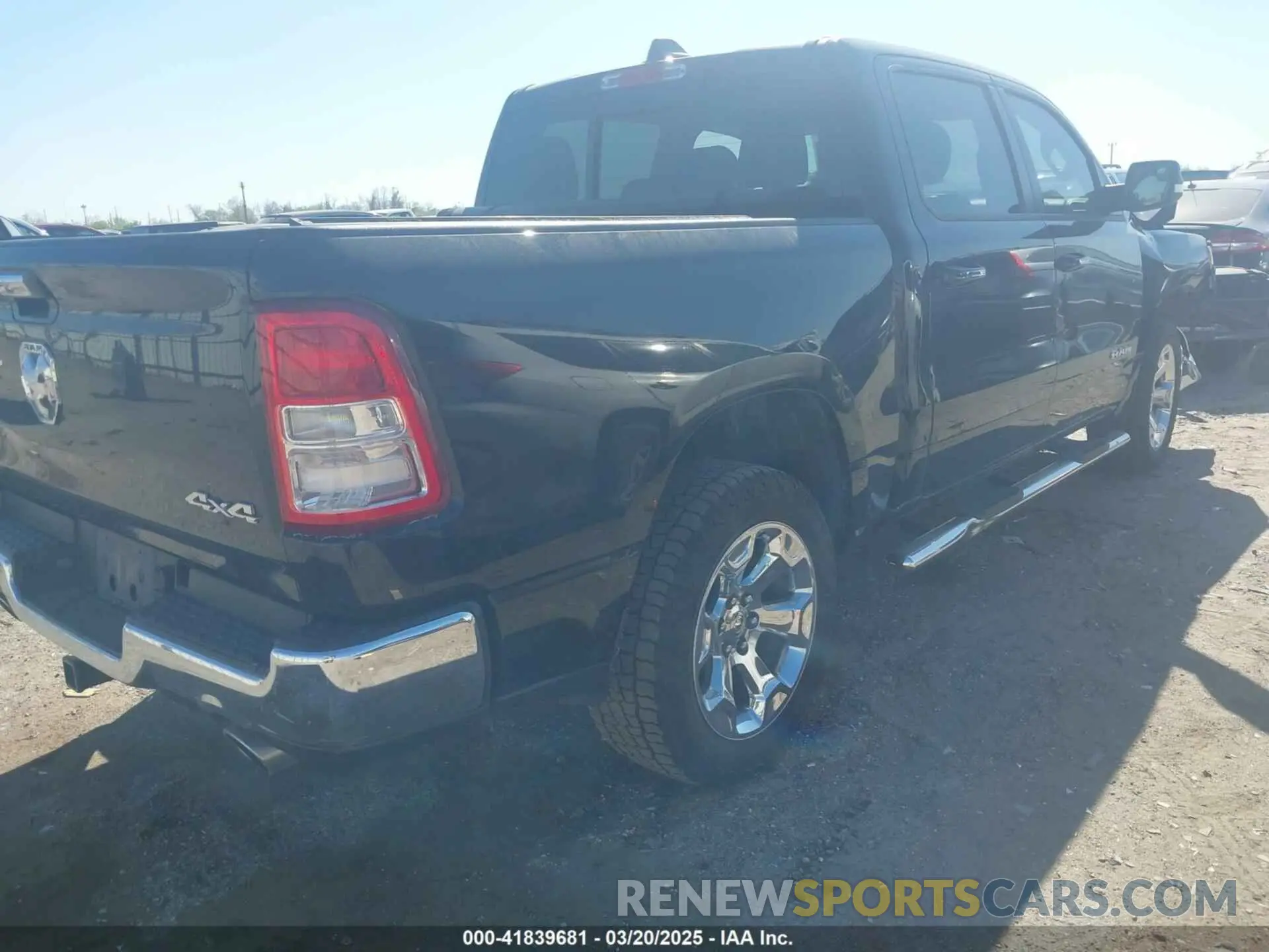 4 Photograph of a damaged car 1C6SRFFT7LN137051 RAM 1500 2020