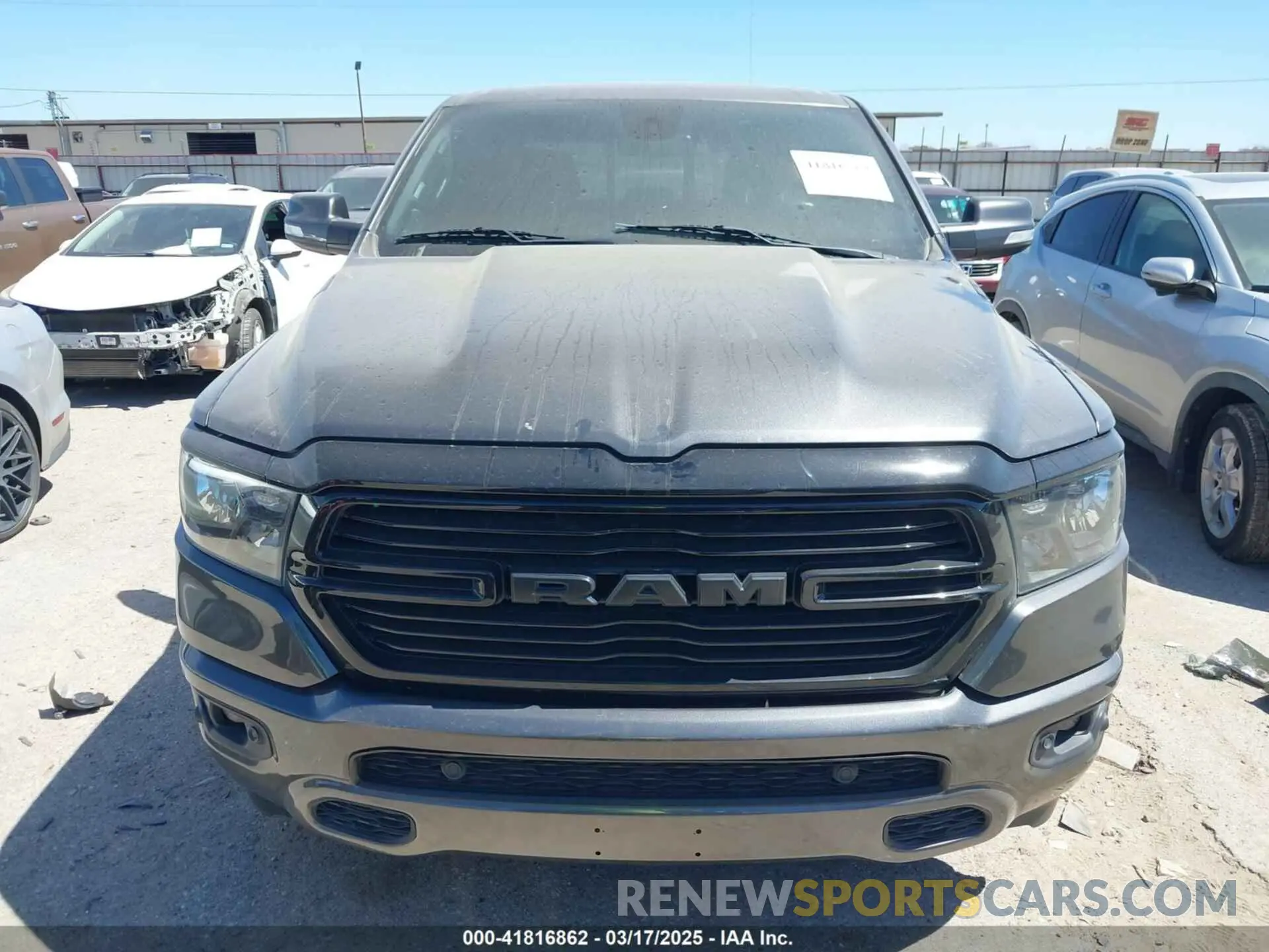 12 Photograph of a damaged car 1C6SRFFT7LN234816 RAM 1500 2020