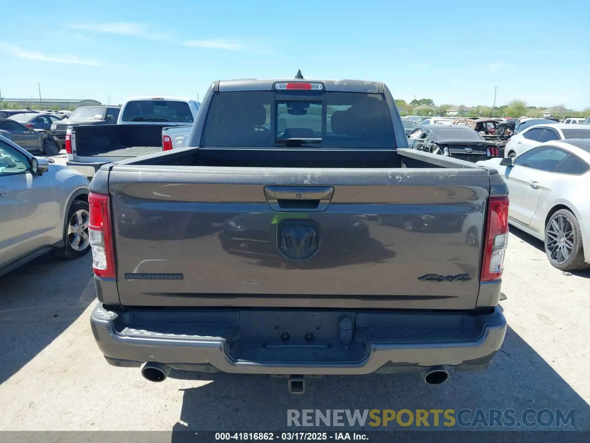 16 Photograph of a damaged car 1C6SRFFT7LN234816 RAM 1500 2020
