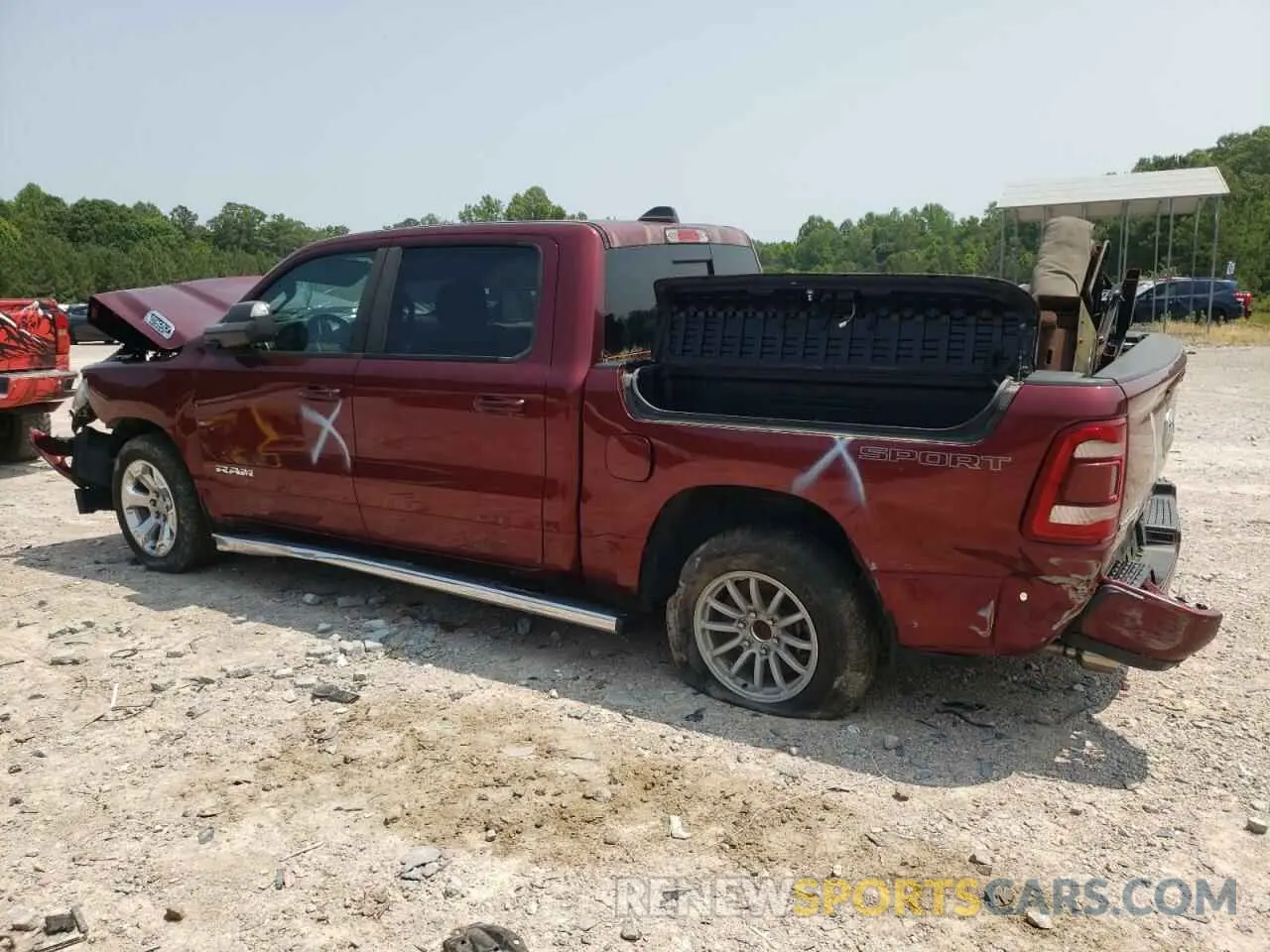 2 Фотография поврежденного автомобиля 1C6SRFFT9LN206824 RAM 1500 2020